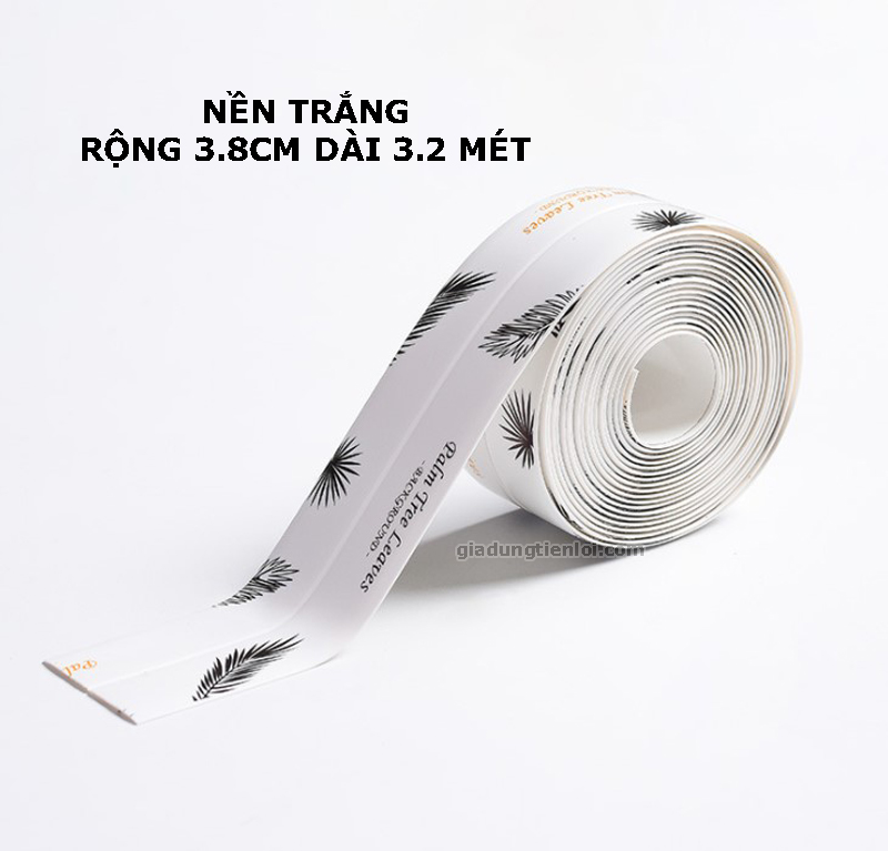 Băng keo PVC rộng 3.8CM chống thấm và chống nấm mốc nhà bếp