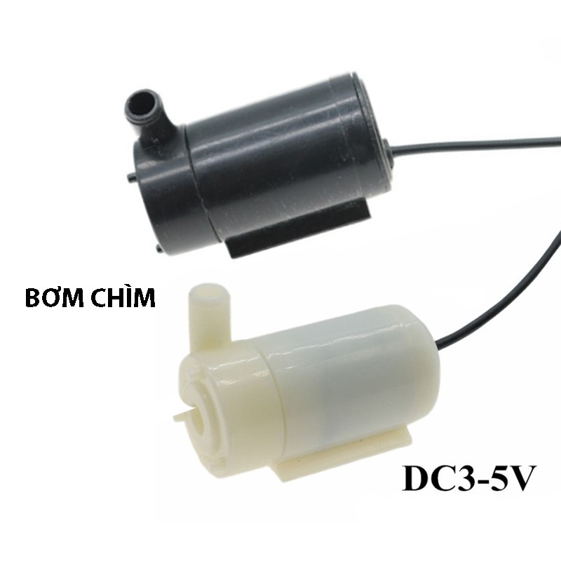 Máy Bơm Chìm Mini 3v - 5v dùng cho bể cá