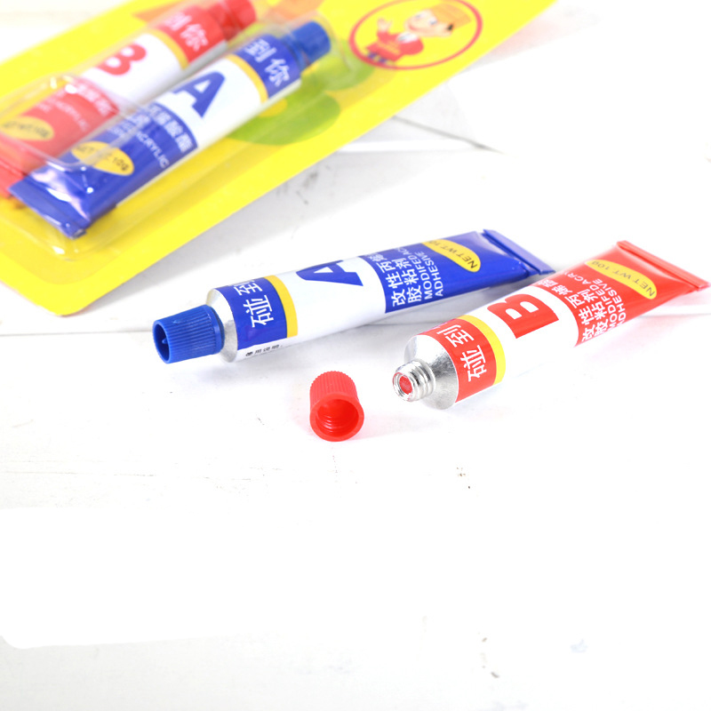 Vỉ 2 tuýp Keo AB 2 thành phần siêu chắc chắn sử dụng đa năng trên mọi bề mặt