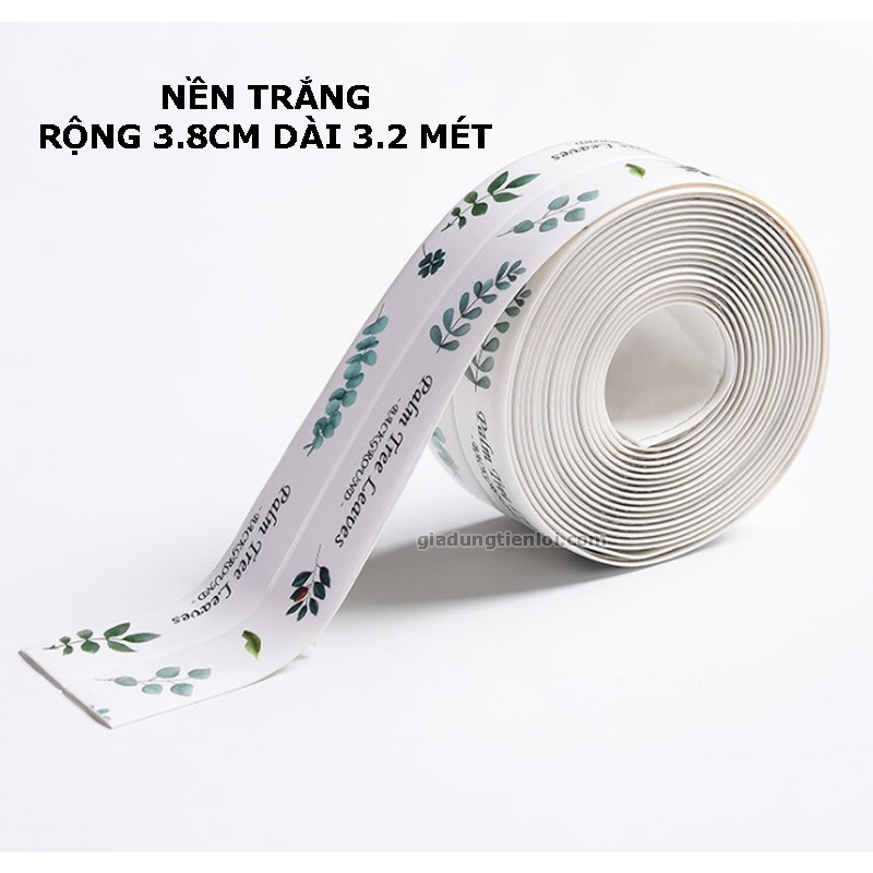 Băng keo PVC rộng 3.8CM chống thấm và chống nấm mốc nhà bếp