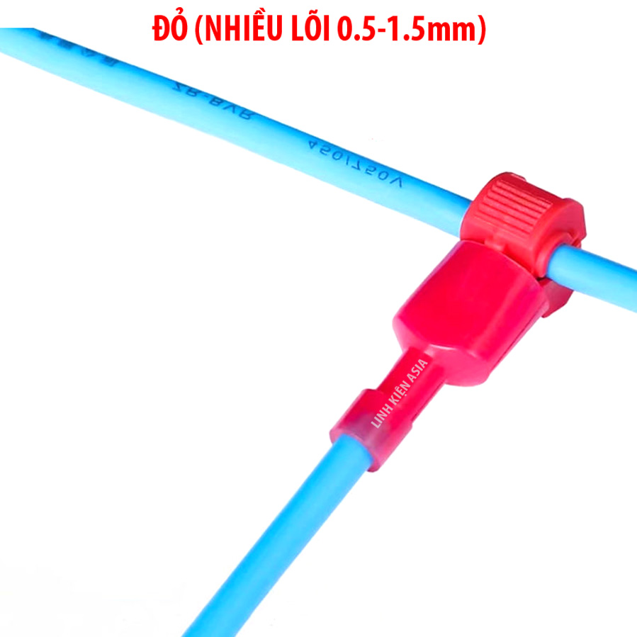 Đầu nối nhanh dây điện (tùy chọn dây 1 lõi hoặc nhiều lõi) không cần cắt dây 0.5-4.0mm vuông