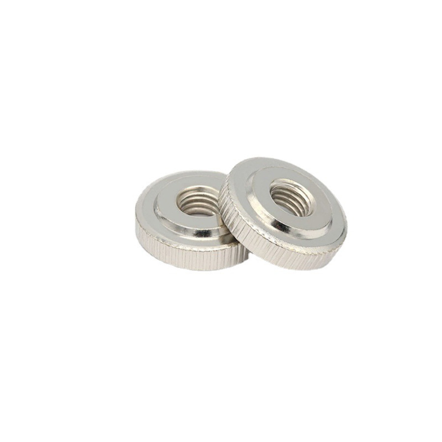 Đai ốc có RÃNH vặn tay GB807 chất liệu thép mạ kẽm | GIA DỤNG ASIA