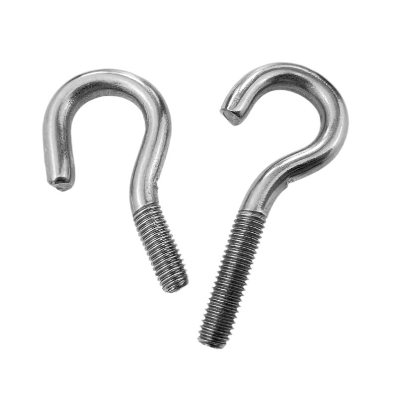 Vít móc dấu chấm hỏi mạ kẽm sáng bóng, vít treo đồ tiện dụng chắc chắn