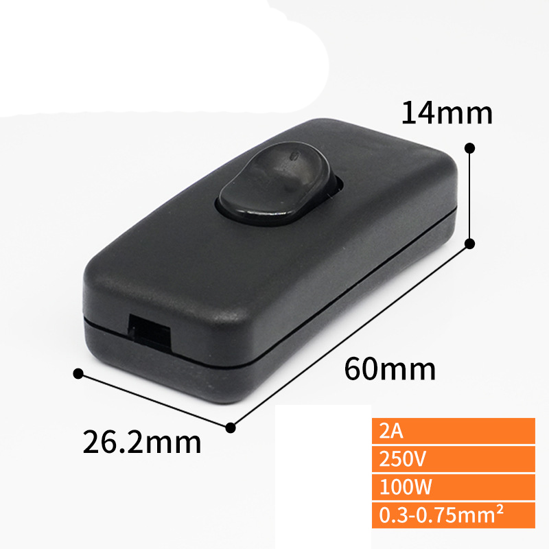 Công tắc đèn bàn 303D điện áp 110-220V nhỏ gọn dễ lắp đặt