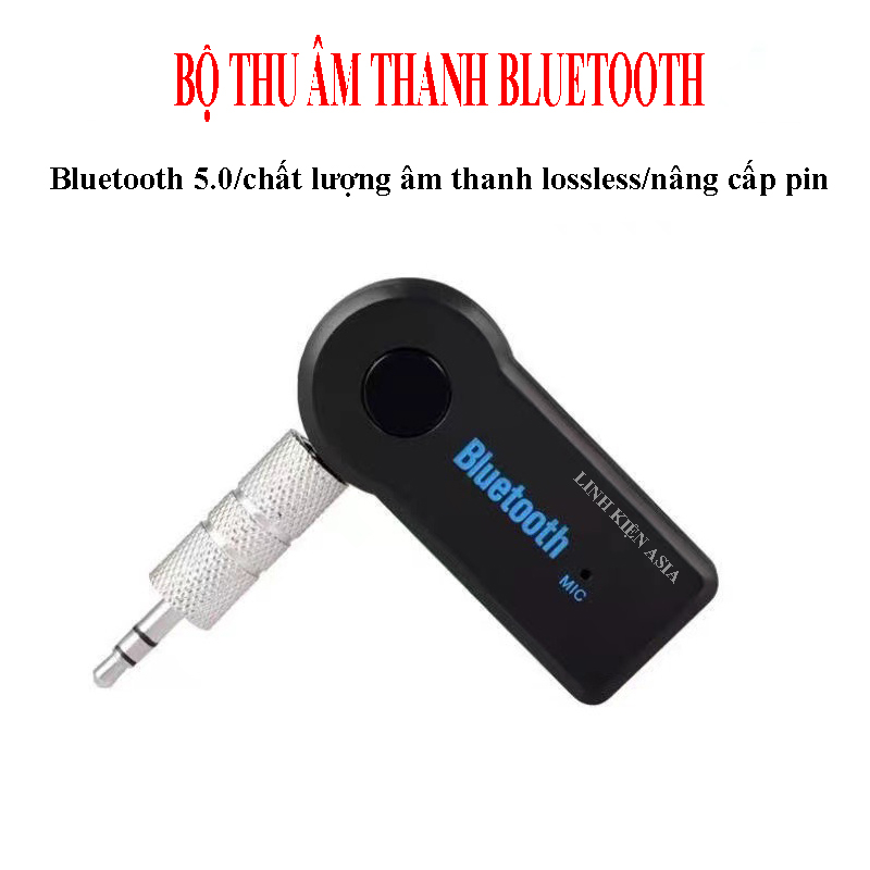 Bộ thu bluetooth 5.0 kết nối 3.5 ly, bộ chuyển đổi âm thanh loa thường thành bluetooth