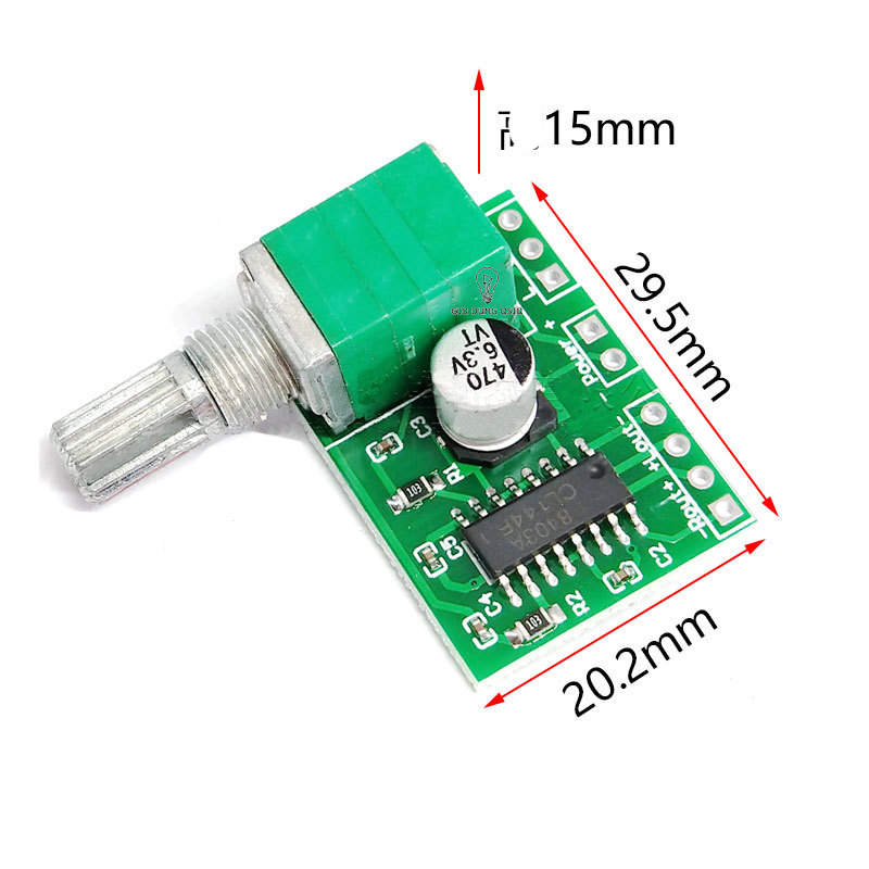 Bo mạch khuếch đại âm thanh kỹ thuật số 3Wx2 PAM8403