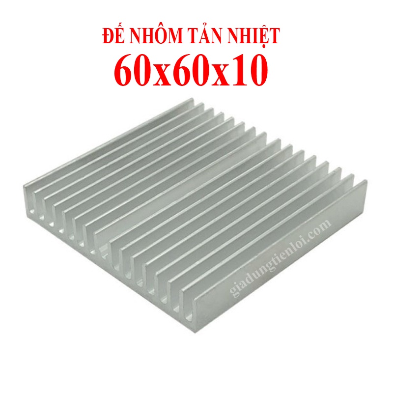 Đế nhôm tản nhiệt 45x45MM 60x60MM 100x60MM chip led, đèn led, linh kiện điện tử