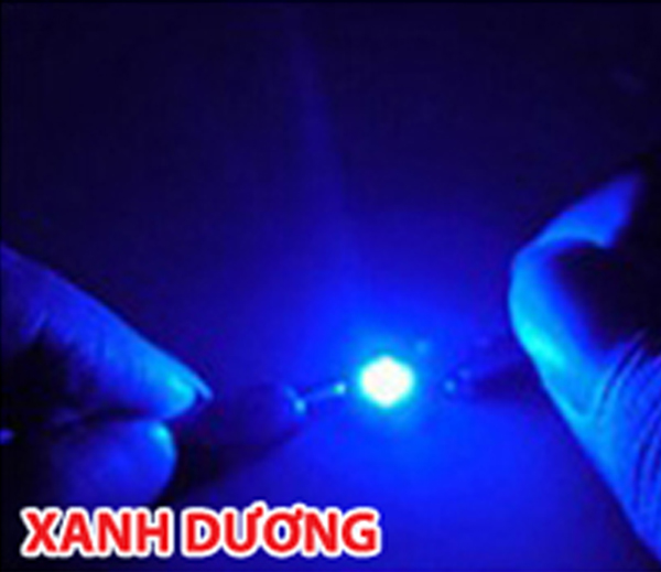 Bộ 5 bóng chip Led 3W nhiều màu sắc