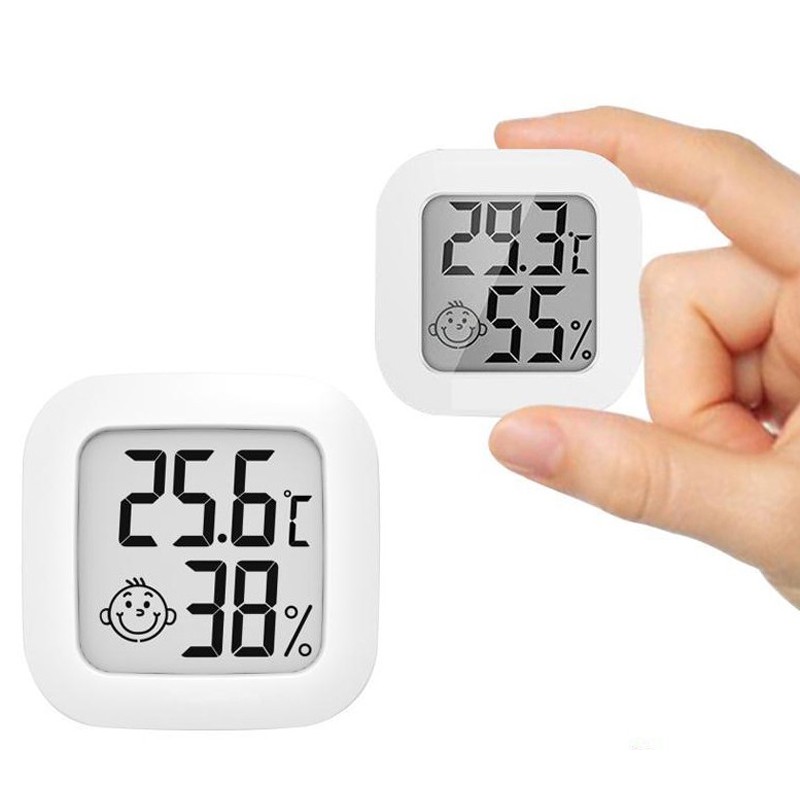 Nhiệt kế và ẩm kế đo nhiệt độ và độ ẩm trong phòng