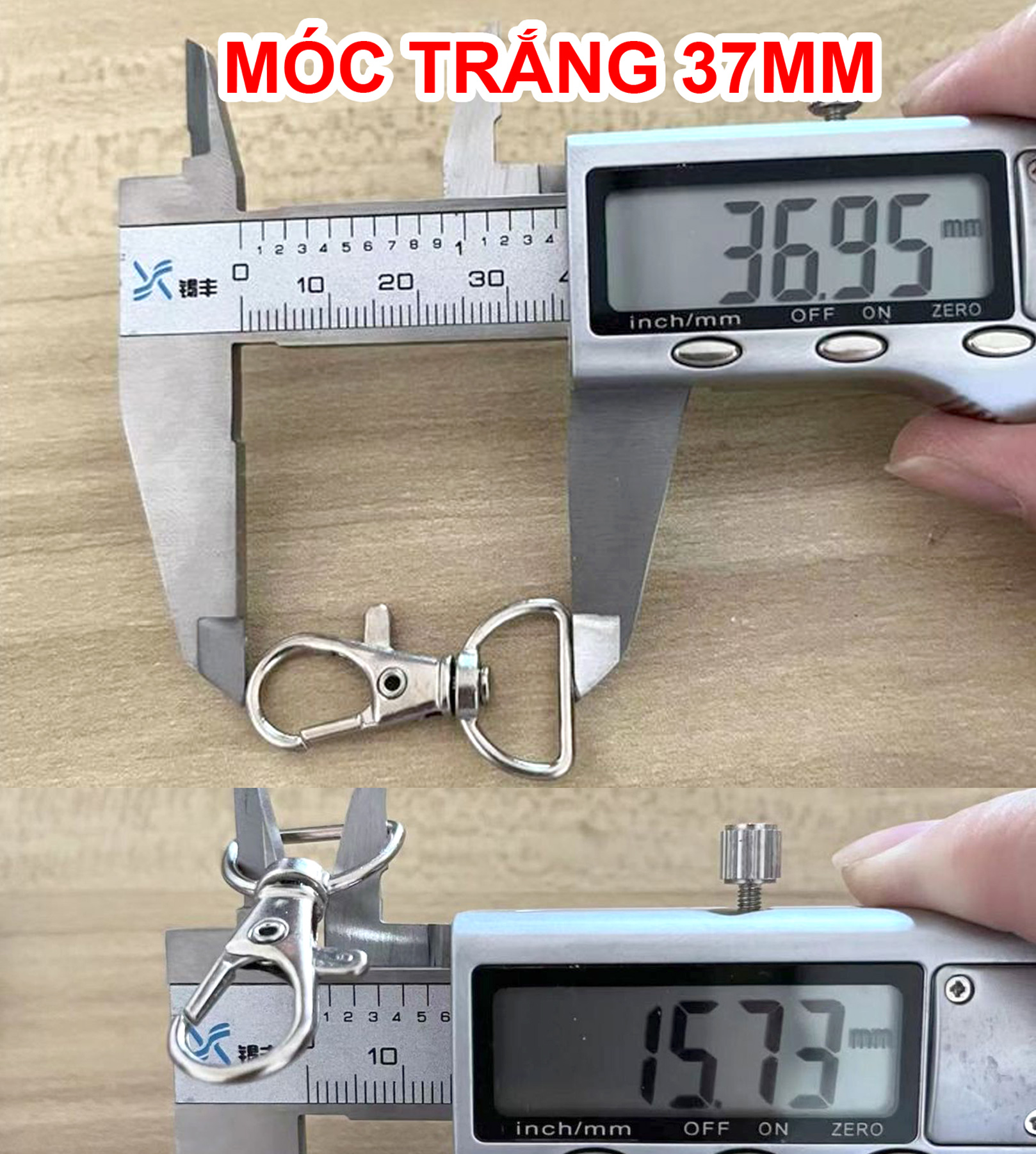 Móc khóa phụ kiện gắn túi hành lý móc treo phụ kiện trang trí