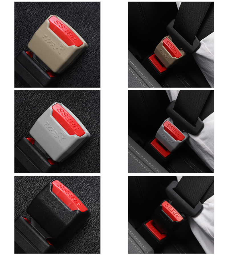 Cặp (2 cái) khóa mở rộng dây đai an toàn trên xe ô tô (loại dày)