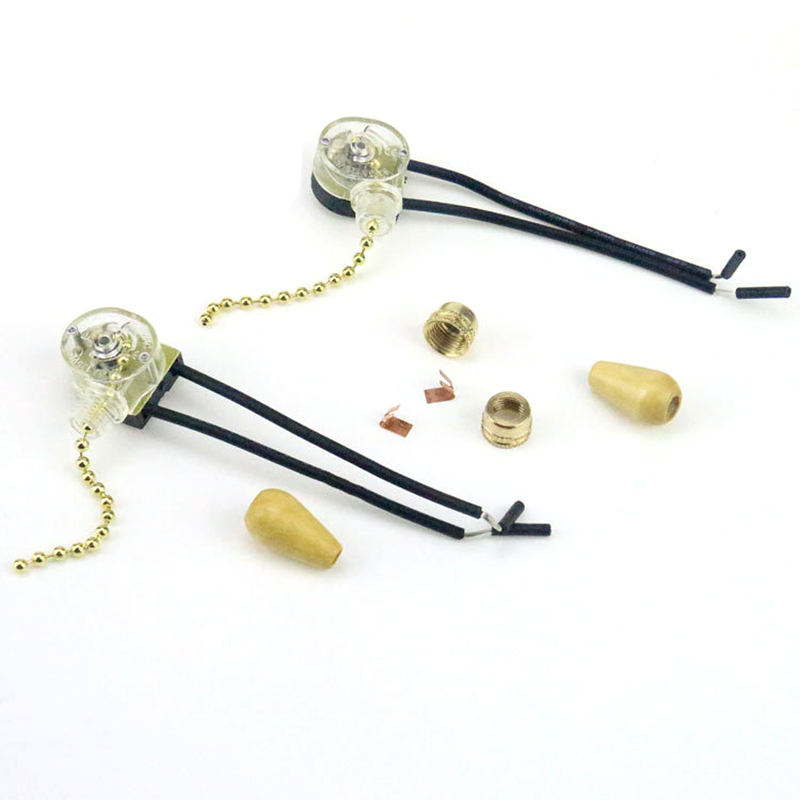 Công tắc dây kéo đèn trần đèn phòng ăn, đèn treo tường, vỏ nhựa ABS, lõi đồng