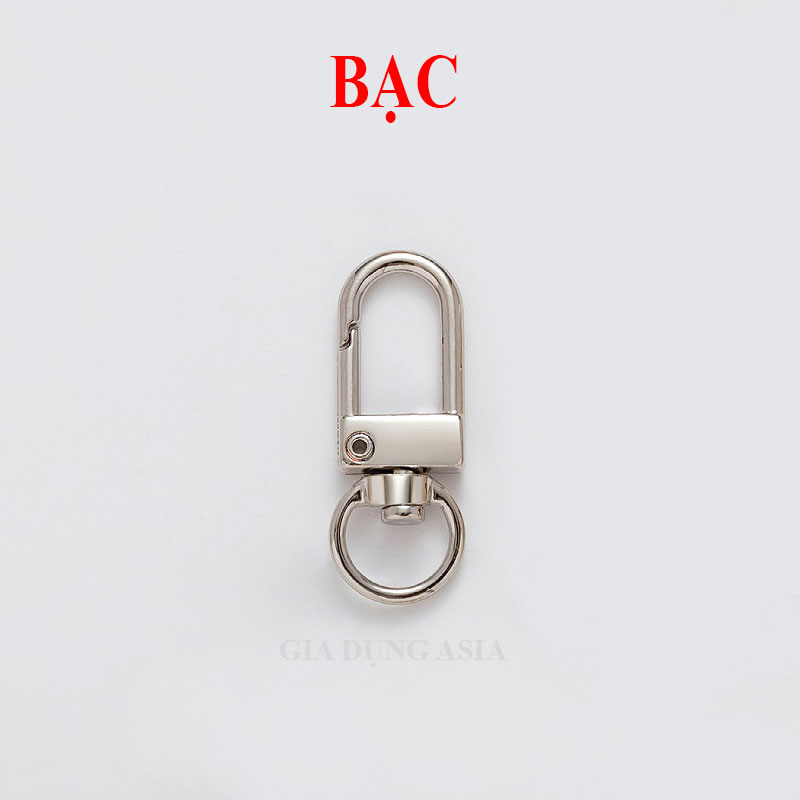 10 Móc khóa CÀNG TÔM hợp kim sơn màu xinh xắn, tự làm phụ kiện handmade