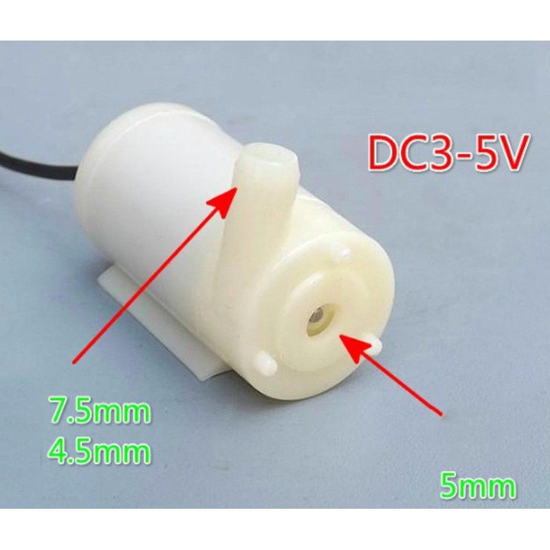 Máy Bơm Chìm Mini 3v - 5v dùng cho bể cá