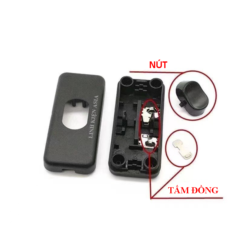 Công tắc đèn bàn 303D điện áp 110-220V nhỏ gọn dễ lắp đặt