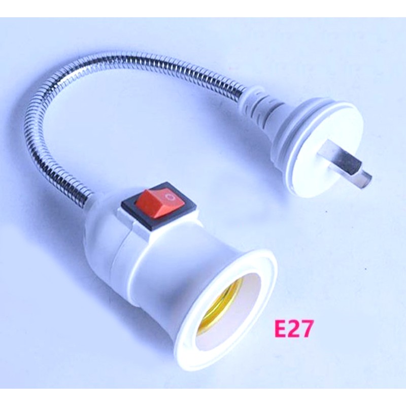 Đuôi Đèn E27 Có Dây dài 4.5 Mét - Công Tắc on off