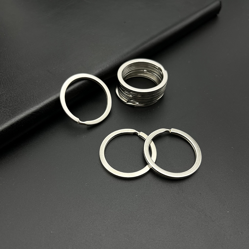 Combo 10 Khoen tròn móc khóa phụ kiện treo balo đường kính 30mm