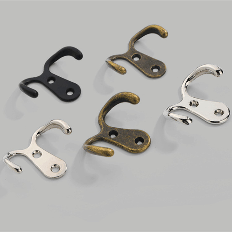 Móc treo áo khoác hợp kim kẽm - móc treo đồ đa năng bắt tường, treo đồ dùng cá nhân