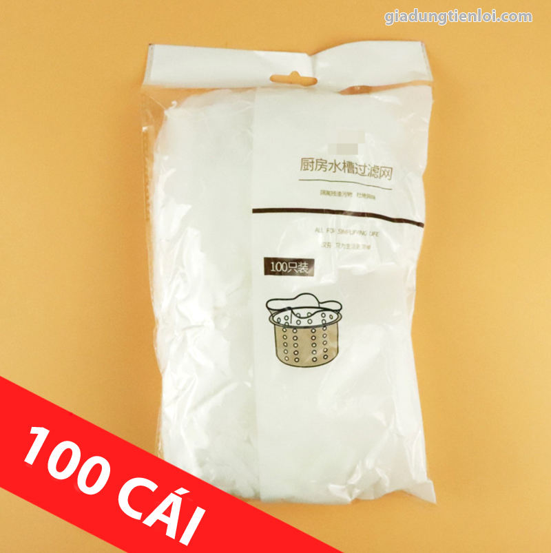 Combo túi lưới lọc rác bồn nước rửa chén