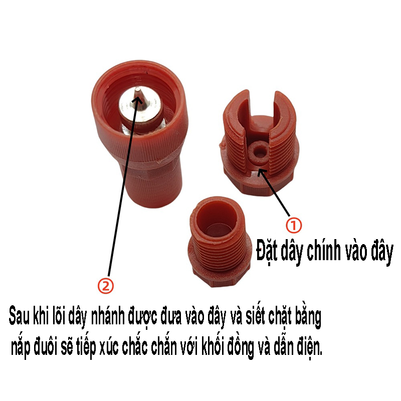 Giắc kết nối đèn LED không cần hàn và không cần cắt dây điện, đầu nối nhanh chữ T chống cháy