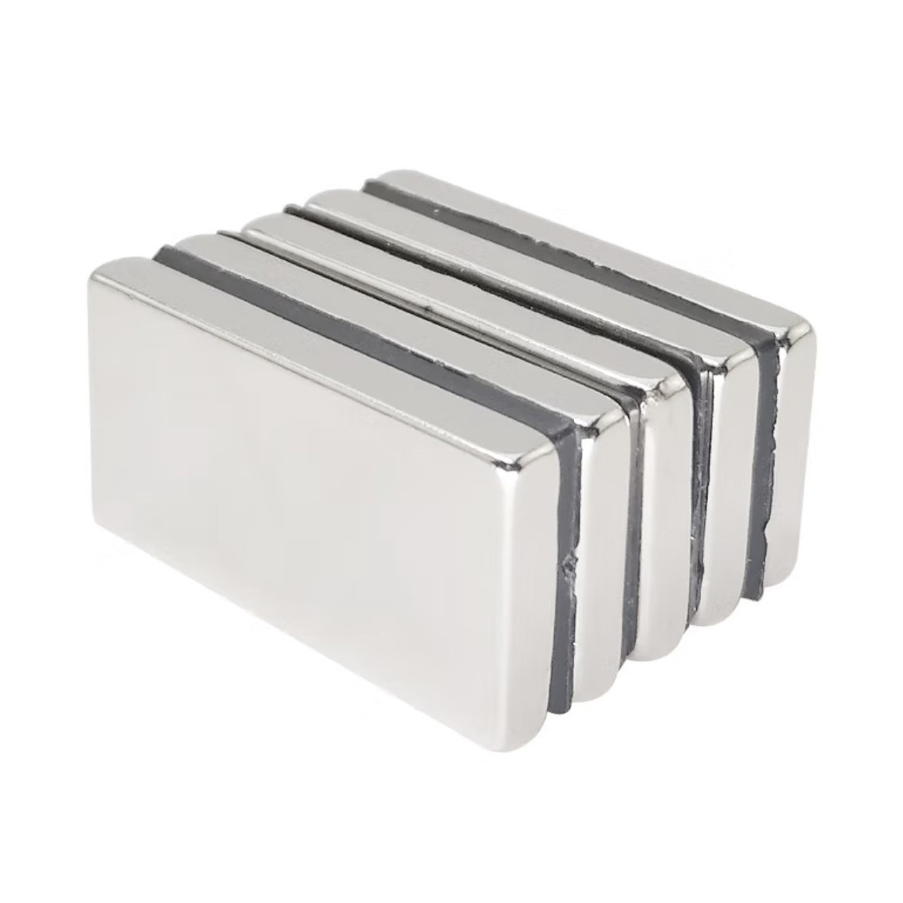 Nam châm NdFeB hình chữ nhật N33-52 sắt boron có độ từ tính mạnh