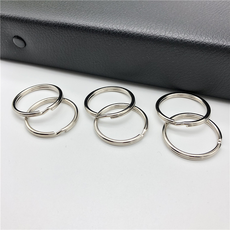 Combo 10 Khoen tròn móc khóa phụ kiện treo balo đường kính 30mm