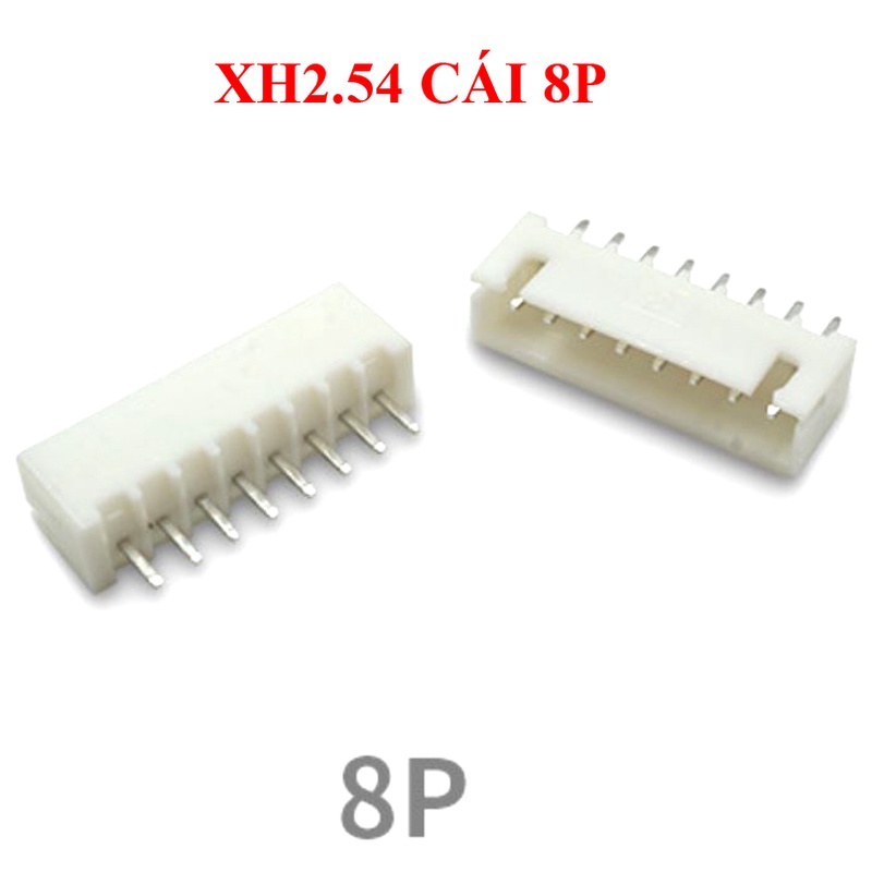 Cáp điện tử XH2.54 2P/3P/4P/6P/8P/10P/12P dài 20CM