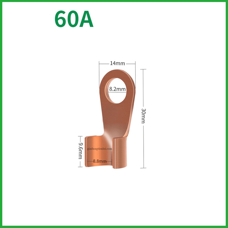 Đầu COS Đồng OT nối dây cỡ nhỏ cỡ lớn đủ Ampe