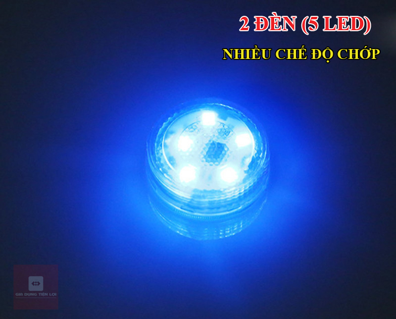 Bộ 2 đèn led nhấp nháy nhiều chế độ cảnh báo xe đi sau khi mở cửa xe hơi ô tô