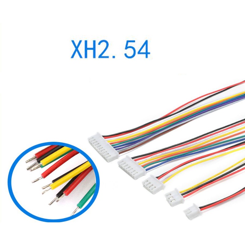 Cáp điện tử XH2.54 2P/3P/4P/6P/8P/10P/12P dài 20CM