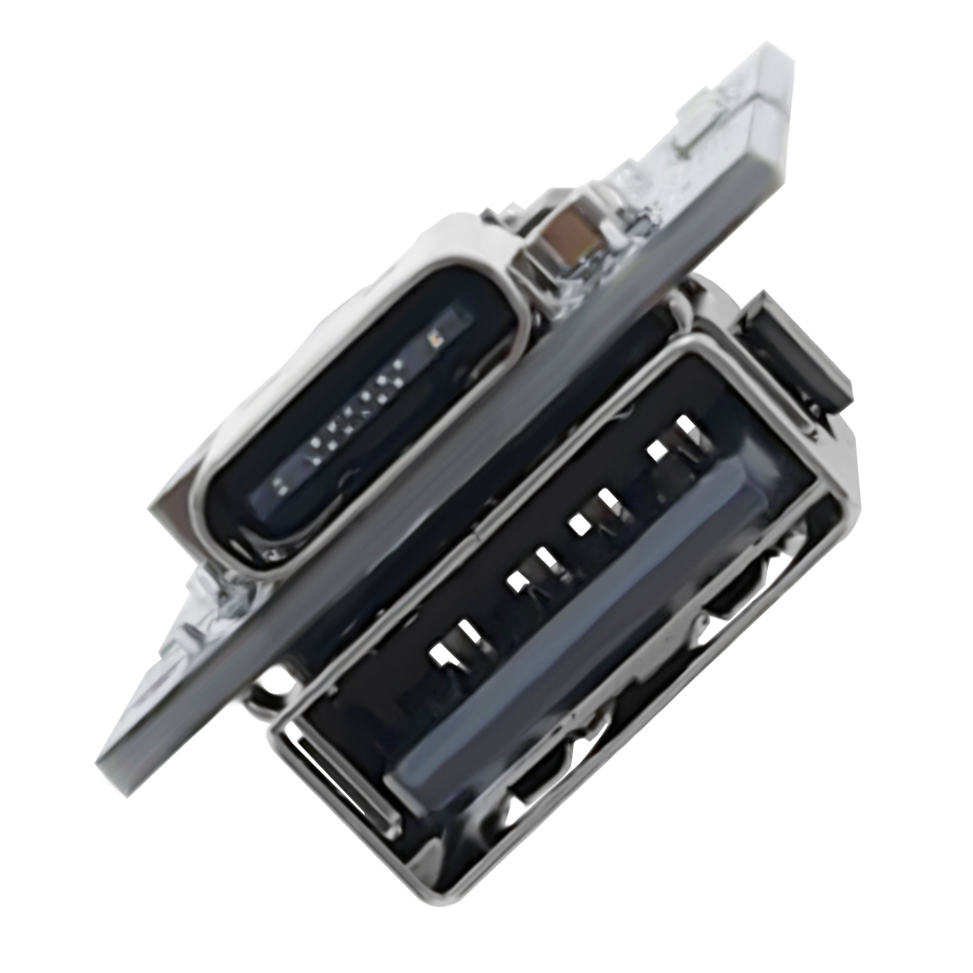 Mạch sạc dự phòng 2 cổng TypeC và USB 2.0 Type A  dòng sạc 2A-5V (USB-C + USB-A)