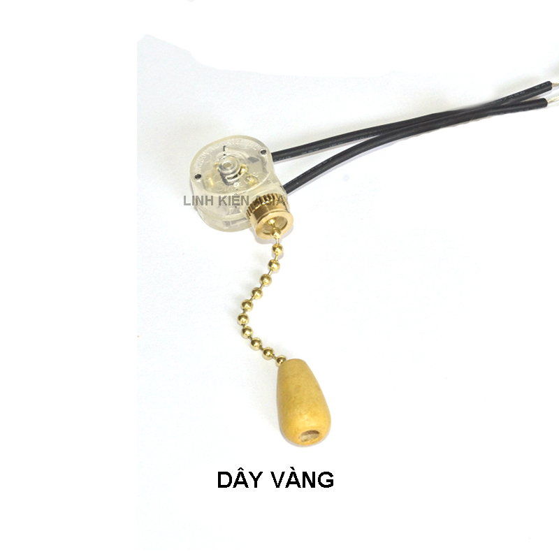 Công tắc dây kéo đèn trần đèn phòng ăn, đèn treo tường, vỏ nhựa ABS, lõi đồng
