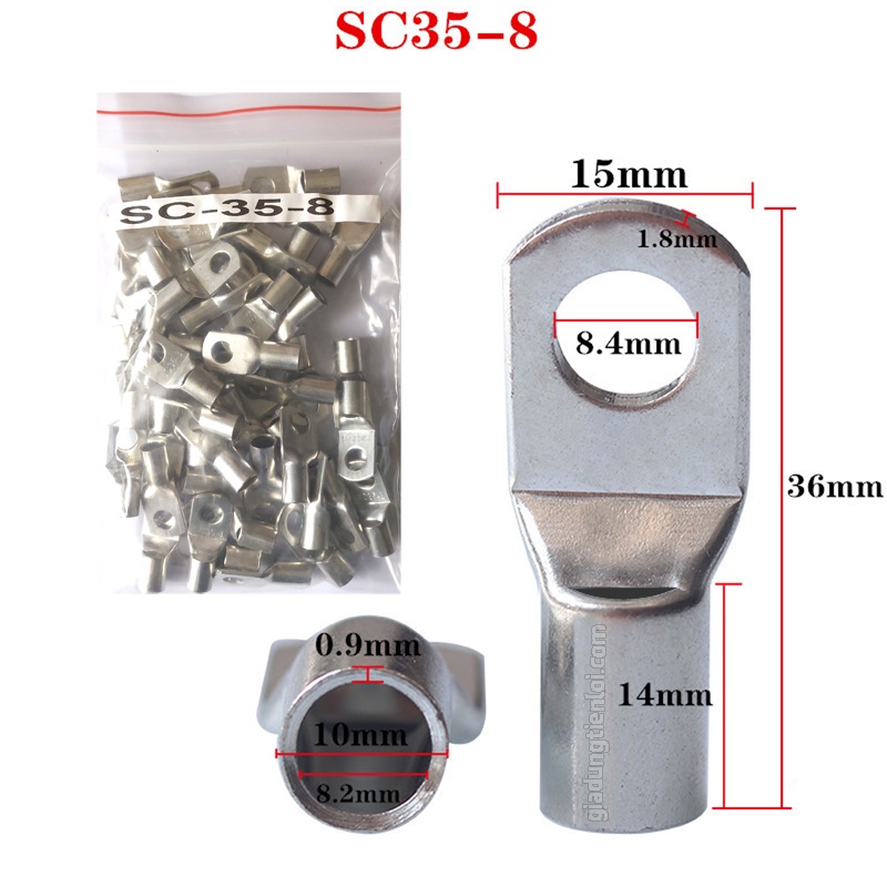 Đầu COS SC bằng đồng mạ si chống oxi hóa