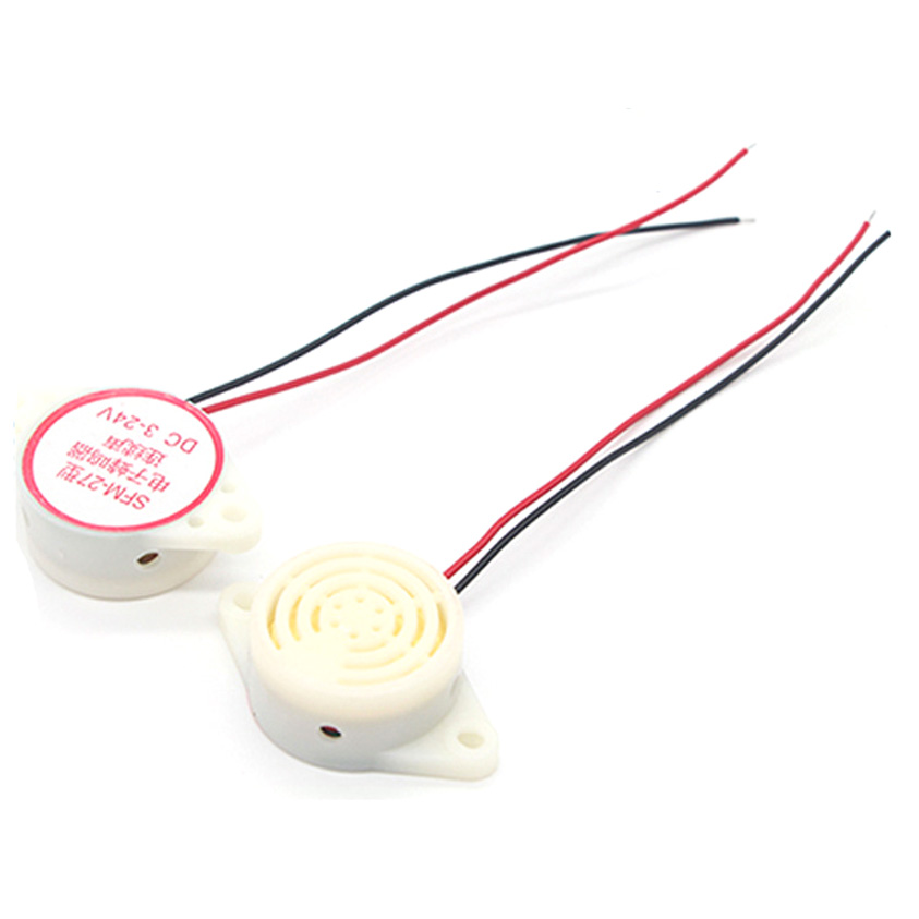 Kèn/ còi SFM-27 phát ra âm thanh ngắt quãng / liên tục phi 30mm điện áp rộng 3-24V