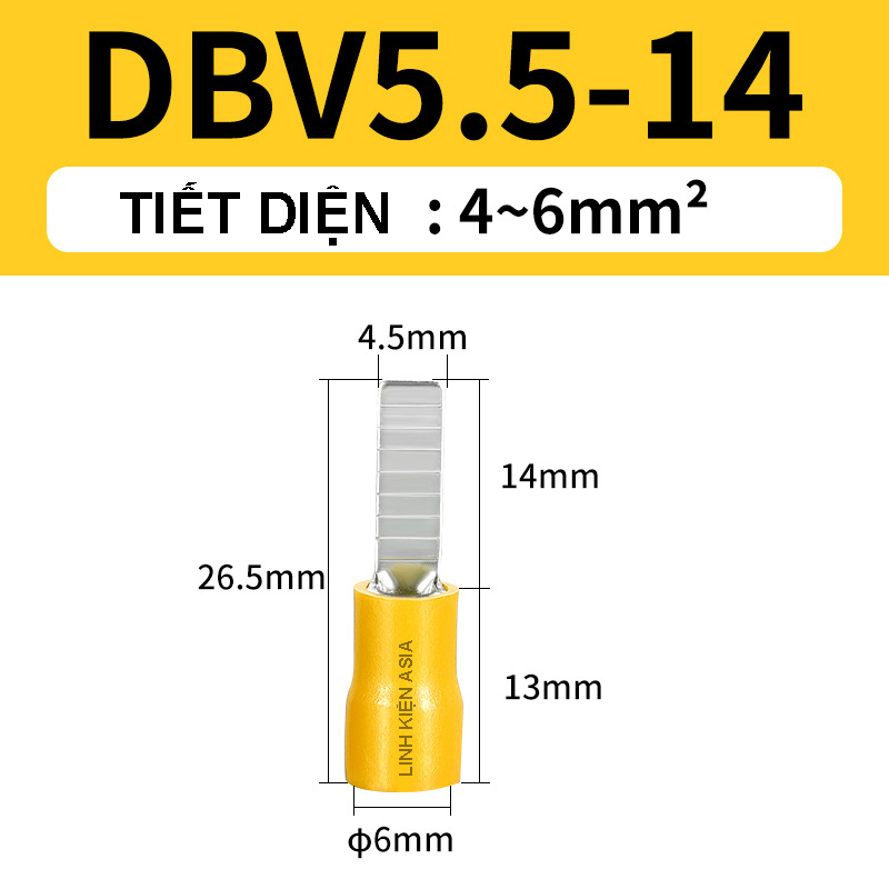 COMBO 10 Cos dẹp DBV gắn Aptomat (CB), cầu dao, đầu nối cách điện