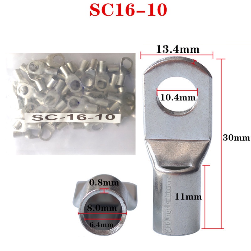 Đầu COS SC bằng đồng mạ si chống oxi hóa