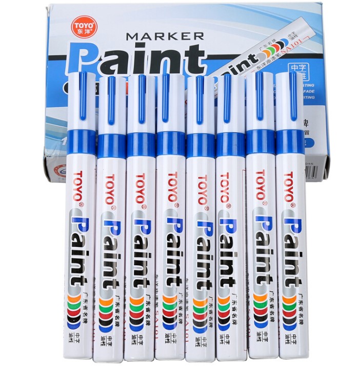 Bút Sơn (Repaint) Vẽ Lốp Xe Che Vết Nứt Đồ Nhựa Gốm Sứ Màu Sơn Bền, Độ Kết Dính Cao, Phù Hợp Với Hầu Hết Các Chất Liệu