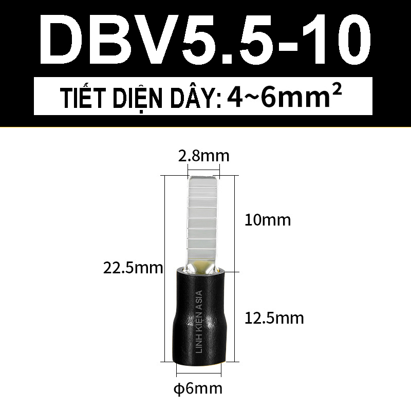 COMBO 10 Cos dẹp DBV gắn Aptomat (CB), cầu dao, đầu nối cách điện