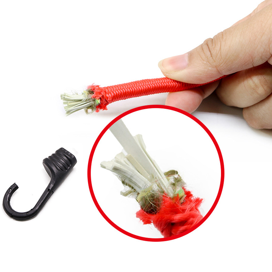 Dây thun buộc hành lý dây xe máy chở hàng cố định móc lõi thép bọc nhựa