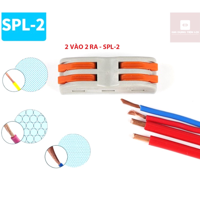 COMBO 10 Đầu nối dây điện siêu nhanh KV774 250V