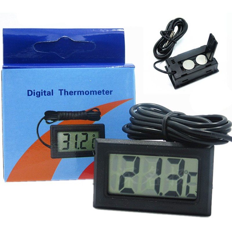 Nhiệt kế điện tử hồ cá - Phụ kiện đo nhiệt độ nước - hồ cá thủy sinh