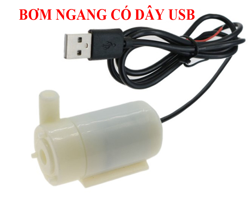 Máy Bơm Chìm Mini 3v - 5v dùng cho bể cá