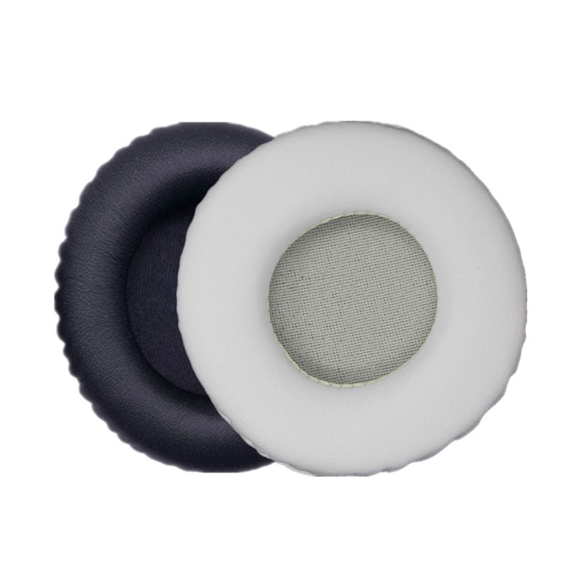 Cặp đệm lót tai nghe kích thước 70mm 100mm Audio-Technica ATH-SJ5 SJ55 bọc da cao cấp - mút tai nghe bọc da ES7