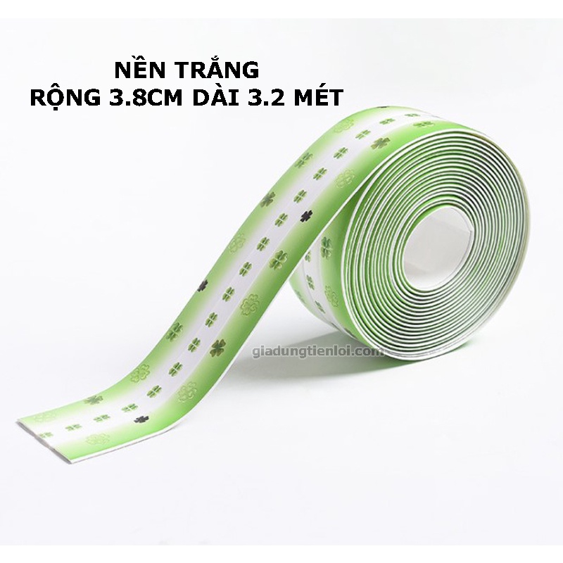 Băng keo PVC rộng 3.8CM chống thấm và chống nấm mốc nhà bếp