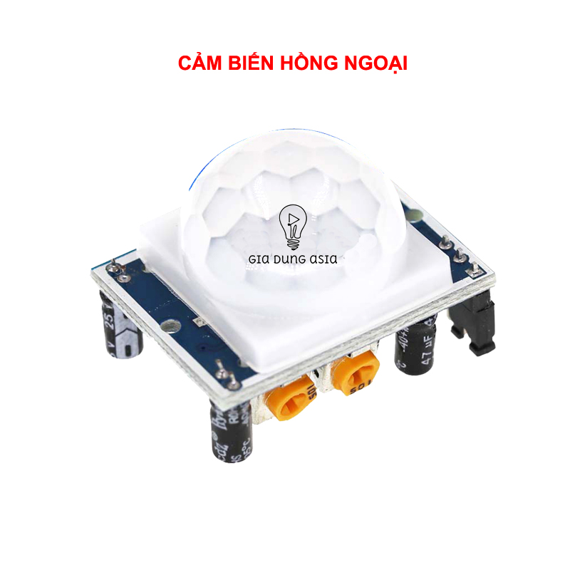Mô đun cảm biến hồng ngoại HC-SR501 phát hiện chuyển động có tinh chỉnh