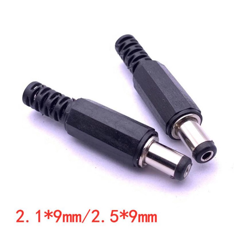 Đầu giắc DC 5.5x2.1mm 5.5x2.5mm 3.5x1.3mm - chân nối DC