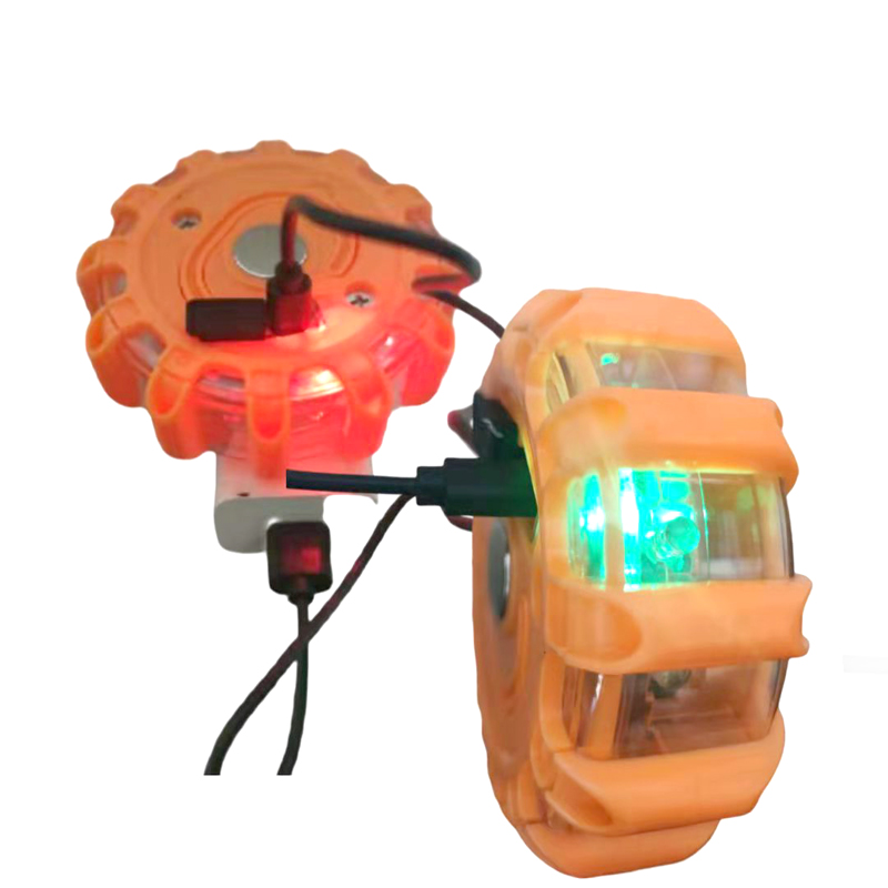 Đèn cảnh báo xoay khẩn cấp nhiều chế độ, cảnh báo giao thông đa chức năng