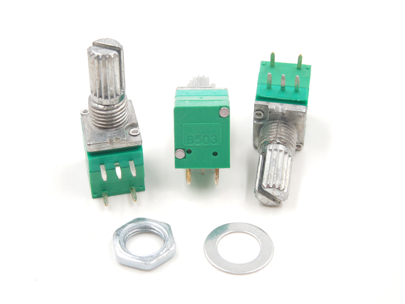 Chiết áp điều khiển volume / Biến trở có công tắc RV097NS đơn 5 chân