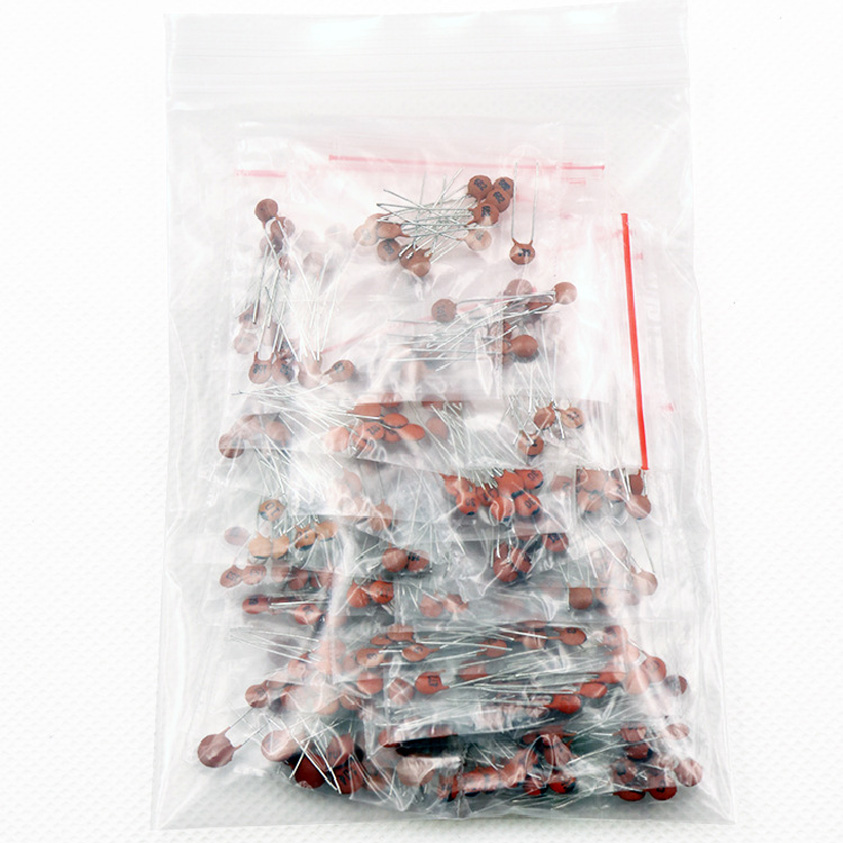 Gói 300 cái TỤ GỐM dẹt 2pf-0.1UF, tổng cộng 30 thông số, mỗi loại 10 cái