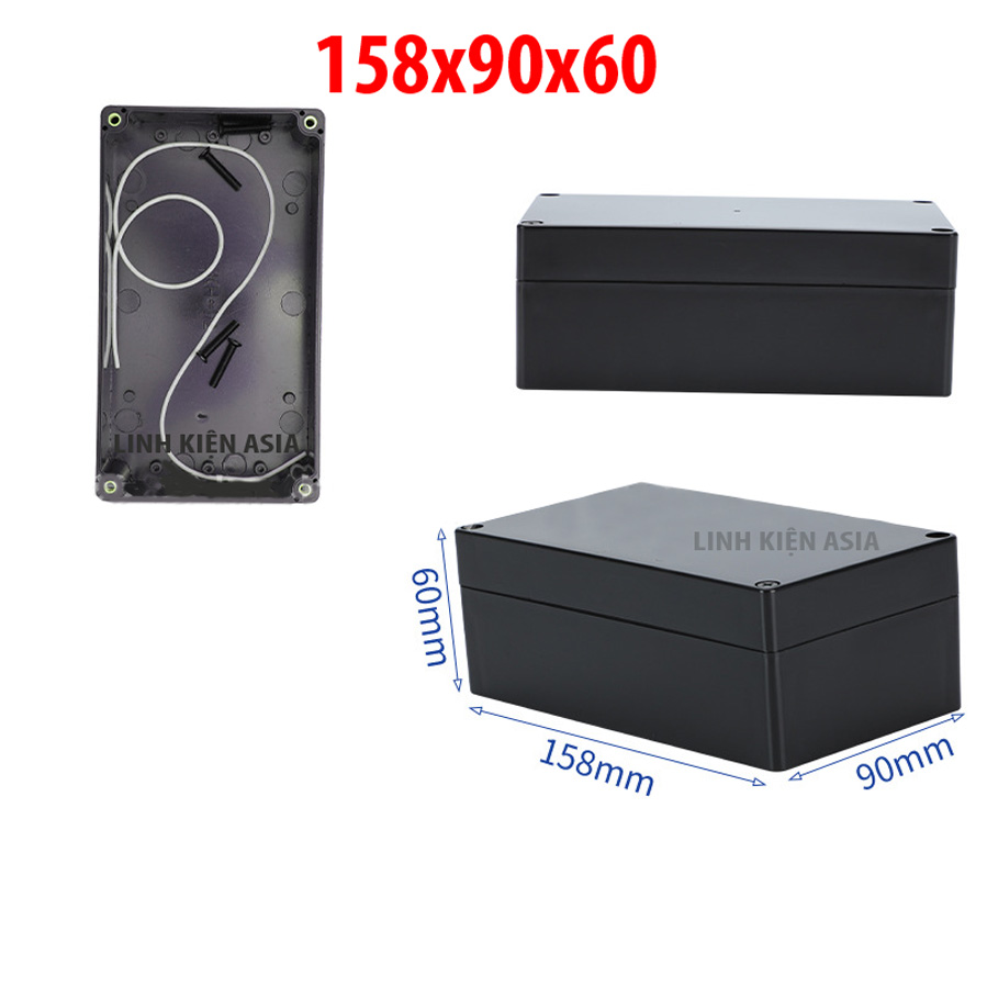 Hộp nhựa có ron chống nước chế loa bluetooth - nhựa ABS siêu bền